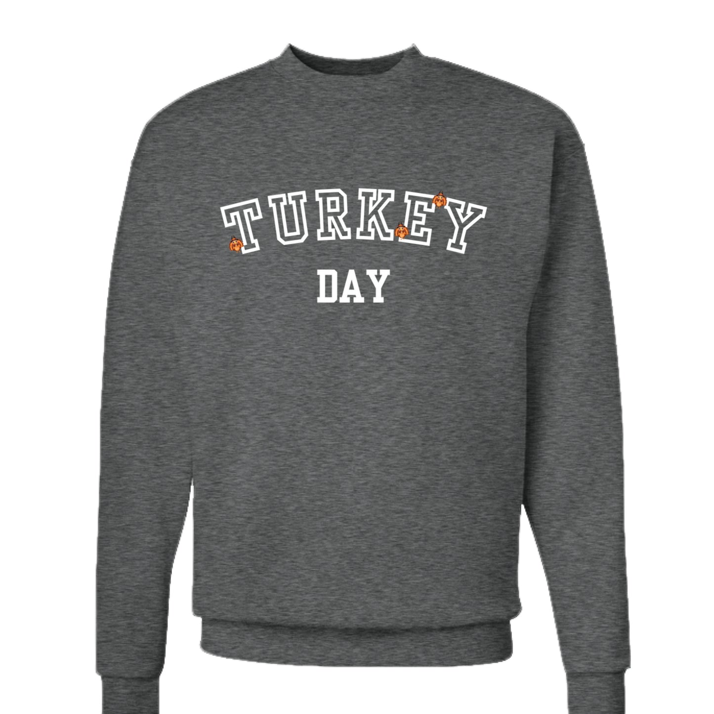 CHARCOAL HEATHER - FRONT