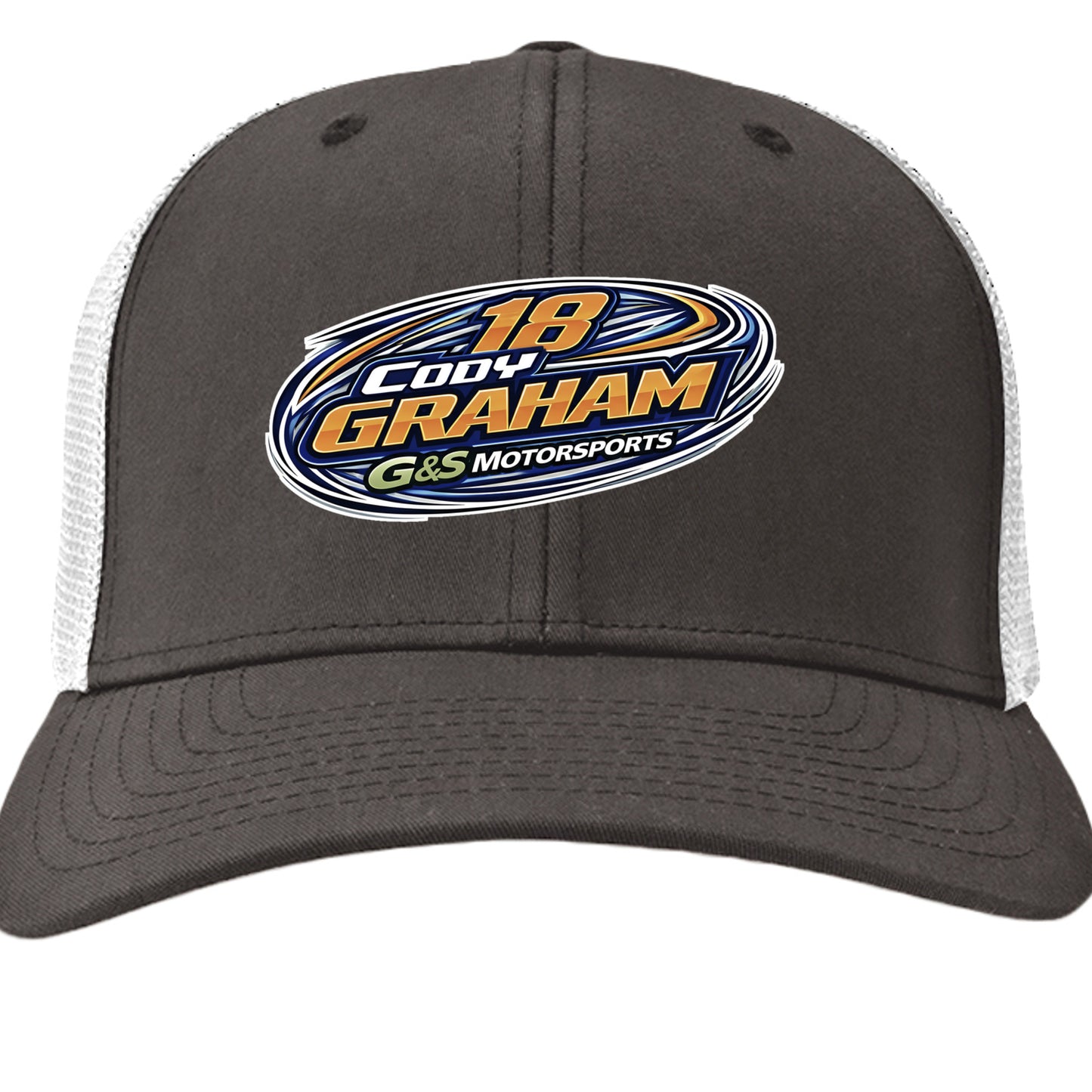 Charcoal/ White - 6511 - FRONT