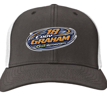 Charcoal/ White - 6511 - FRONT