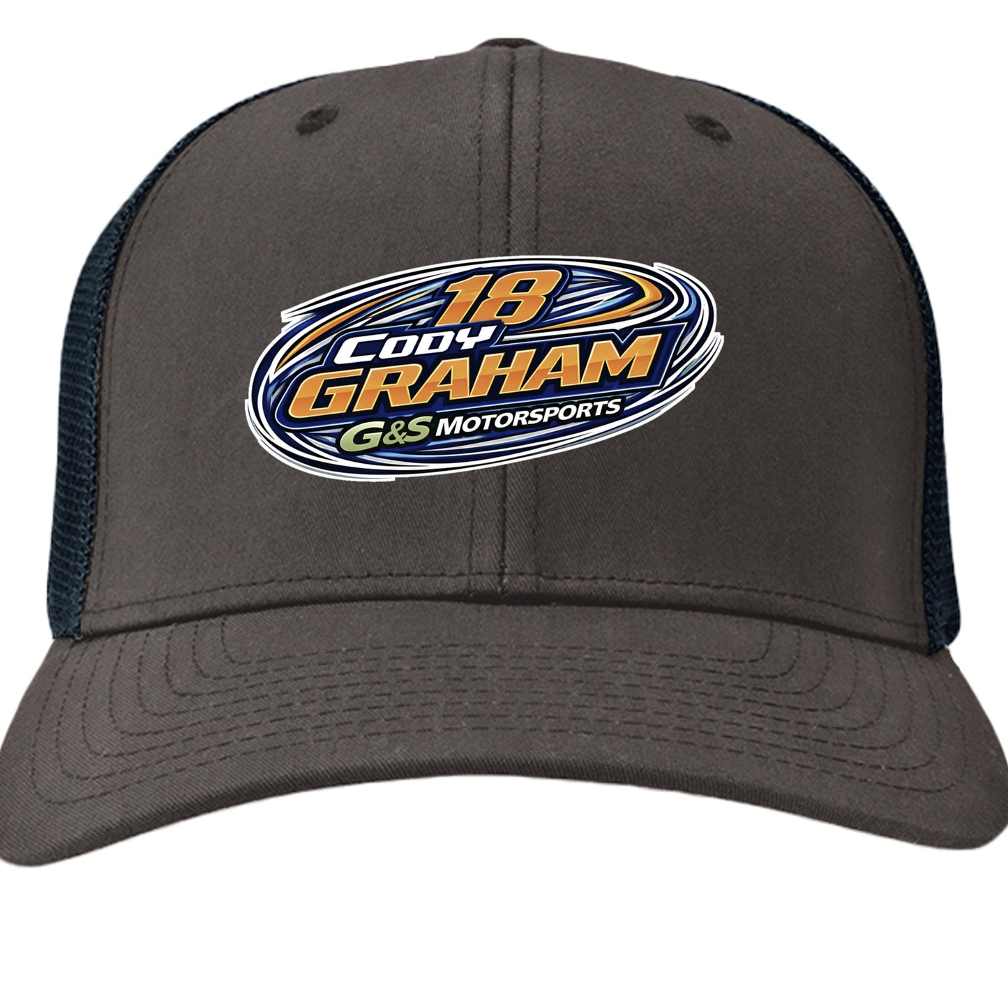 Charcoal/ Navy - 6511 - FRONT