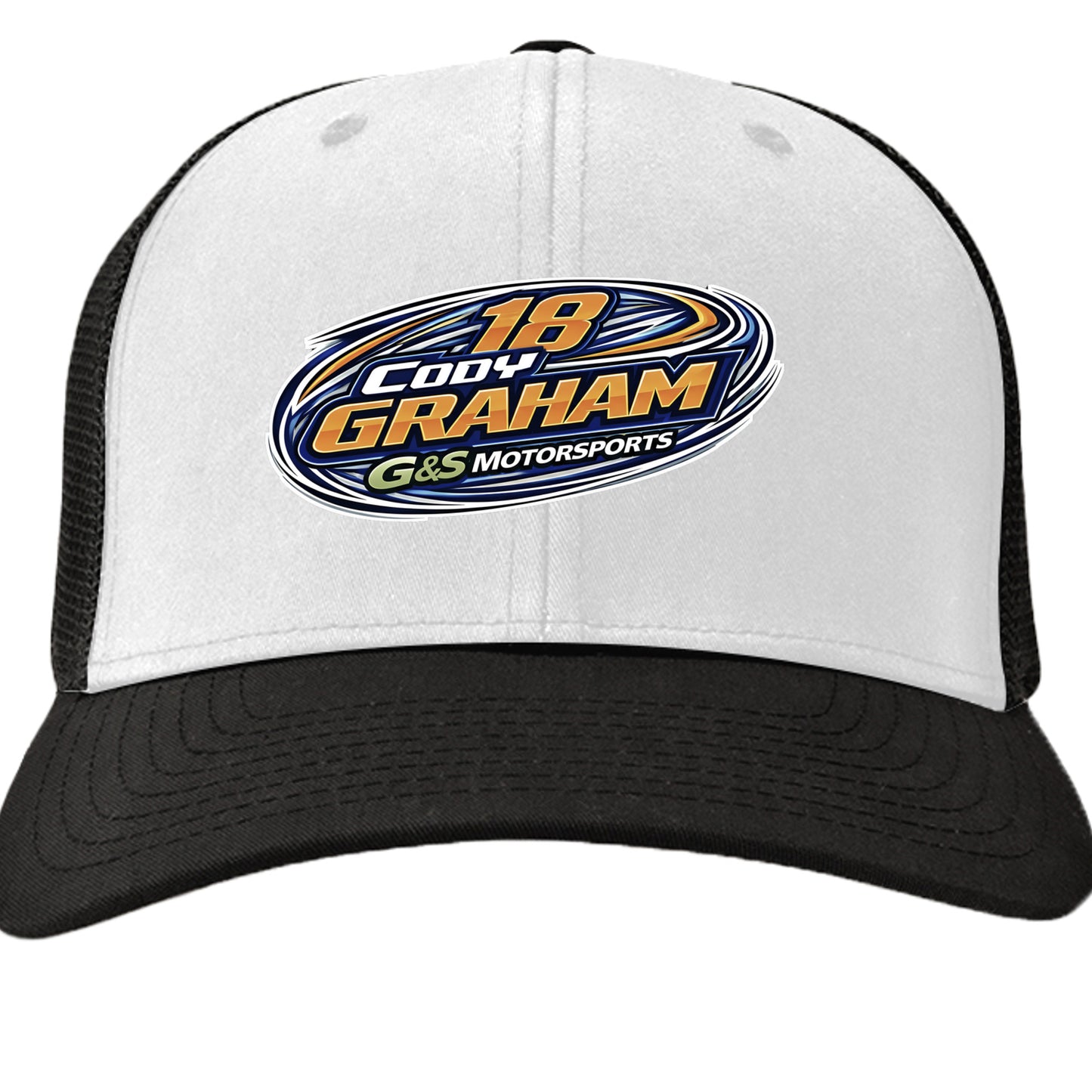 Black/ White/ Black - 6511 - FRONT